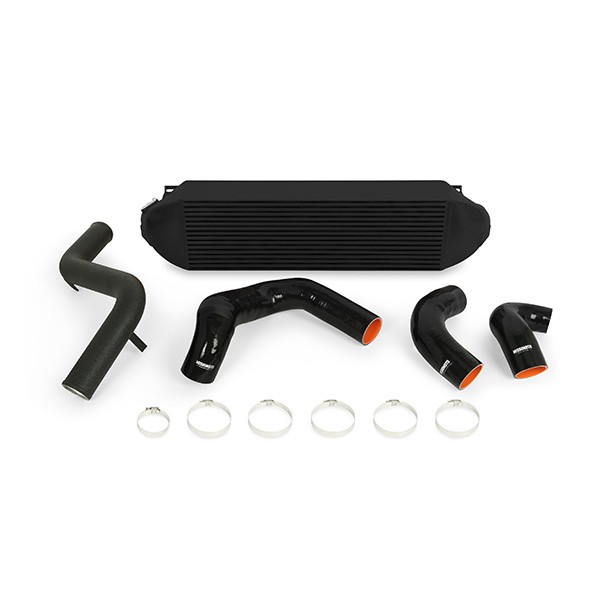 Ford Focus ST Intercooler Kit, 2013+, Black Cooler, Black Pipes