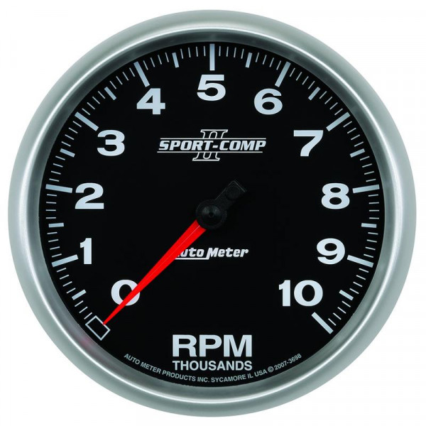 Autometer Sport-Comp II 3-3/8in. 0-225KM/H (GPS) Speedometer Gauge