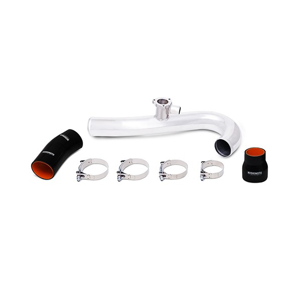 Ford Mustang EcoBoost Hot-Side Intercooler Pipe Kit, 2015+ Polished