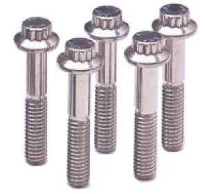 ARP M8 x 1.25 x 55mm UHL 12pt Stainless Steel Bolts (Set of 5)