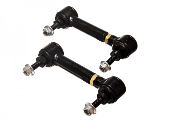 Energy Suspension Universal Black 4-3/4in-5-3/4in inAin Range Pivot Style End Link Set
