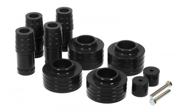 Prothane Jeep TJ 1.5in Lift Coil Spring Isolator - Black