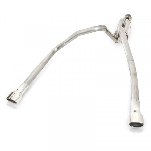 Stainless Works 2006-09 Trailblazer SS 6.0L 2-1/2in Chambered Exhaust Y-Pipe Side Bumper Exit
